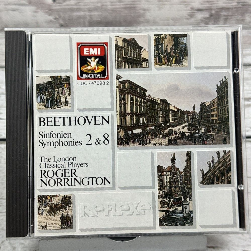 Beethoven Sinfonien Symphonies 2 & 8 London Players [1987 CD]‎ Norrington
